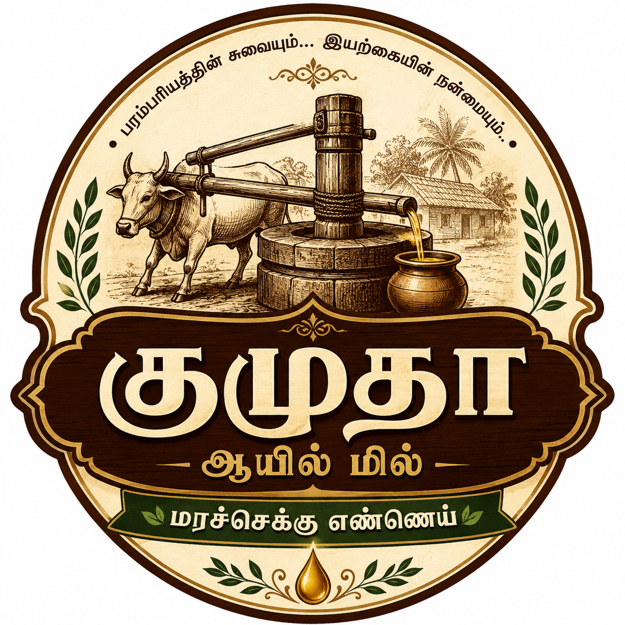 குமுதா ஆயில் மில் லோகோ